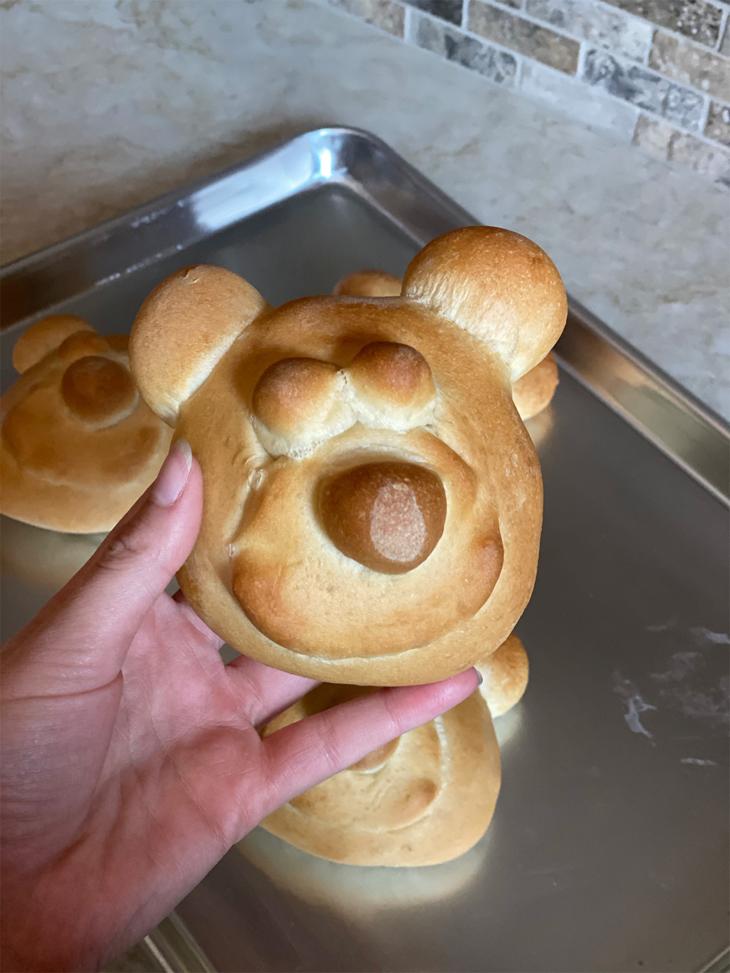 Baked Bear Buns