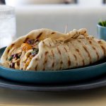 Grilled Cashew Chicken Wrap