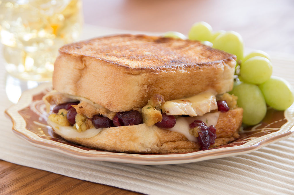 Use your yummy leftovers to make this Hearty Sandwich. It will be a big hit.