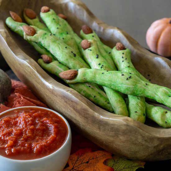 Witch Finger Breadsticks