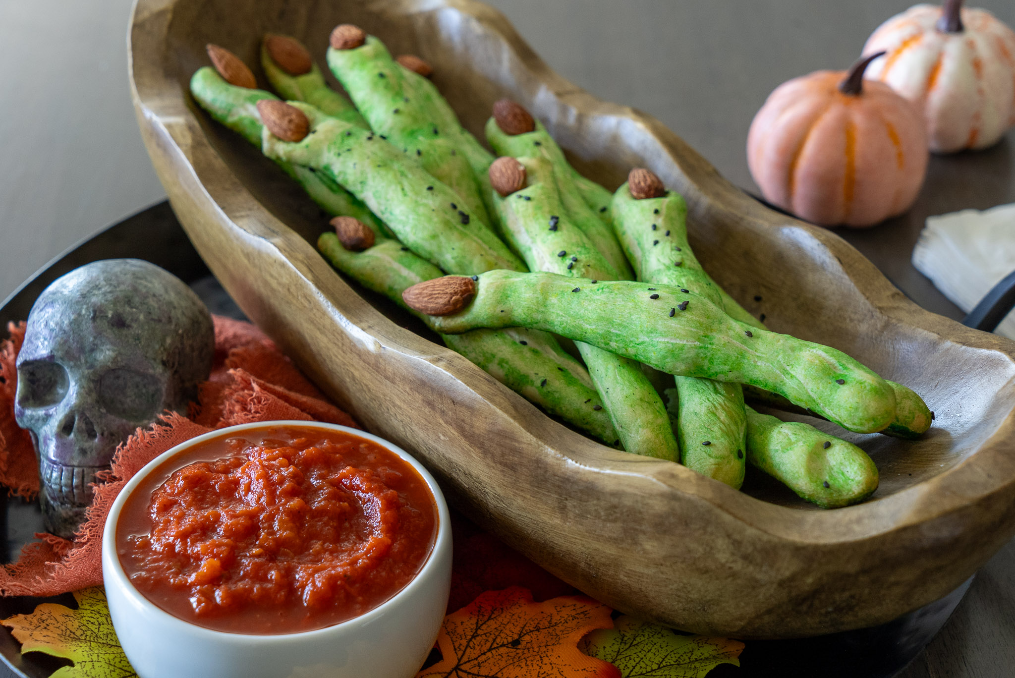Witch Finger Breadsticks