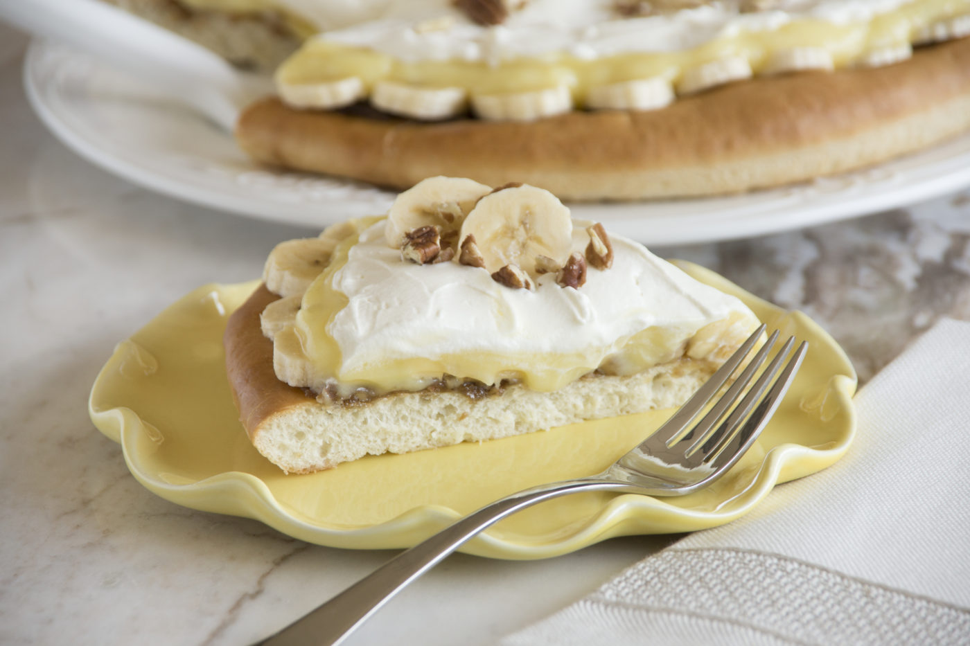 Banana Cream Pizza