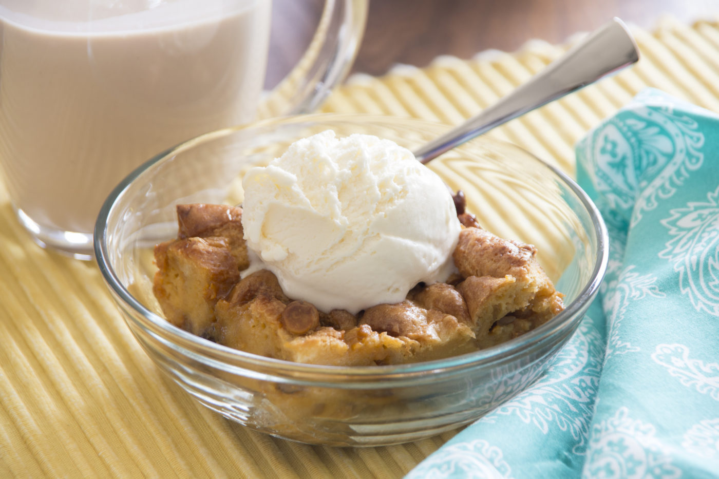 Butterscotch Pecan Bread Pudding