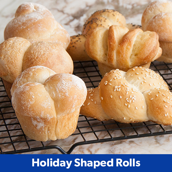 Holiday Shaped Rolls