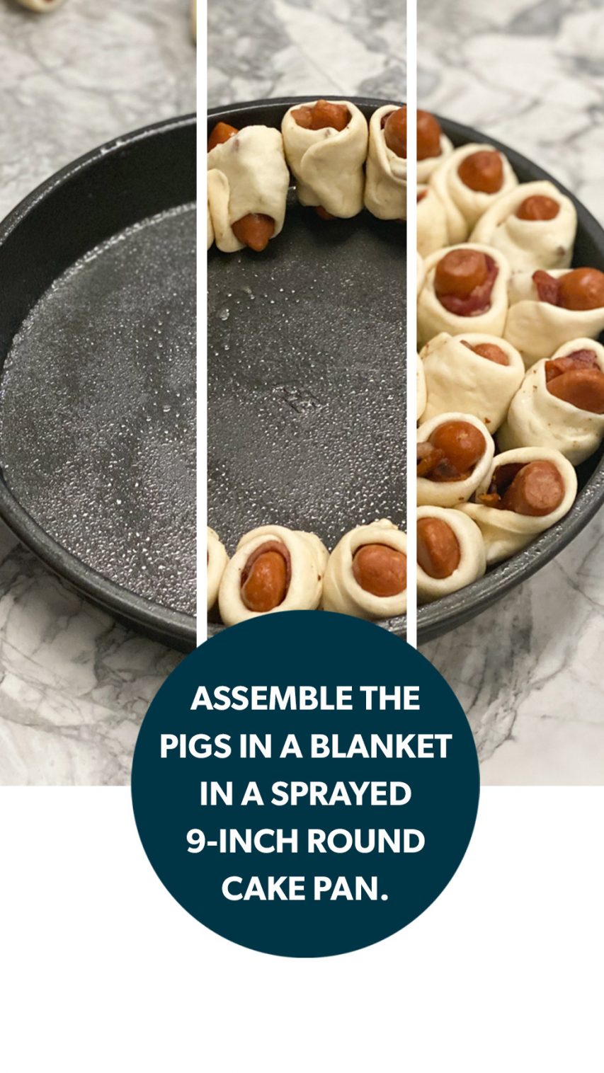 Bacon Pigs in a Blanket PullApart Rhodes BakeNServ