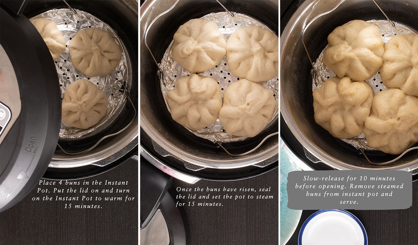 how to steam bun without a steamer