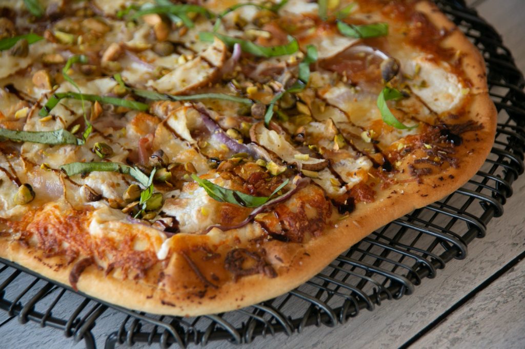 Prosciutto and Pear Flatbread