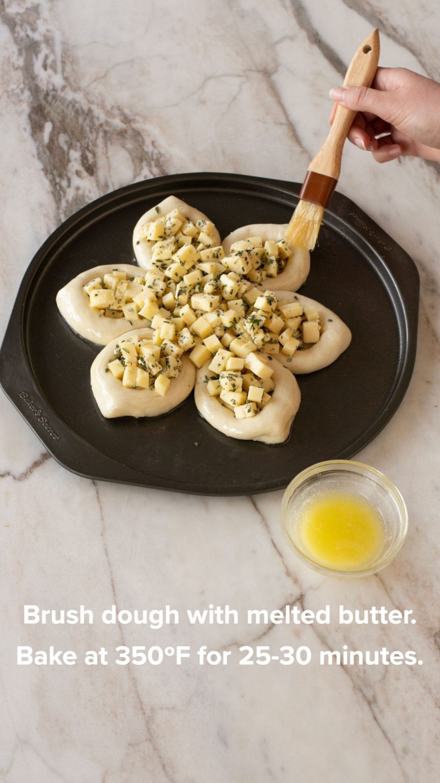 Fondue Flower Rhodes BakeNServ