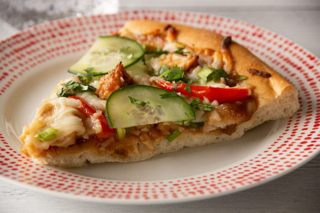 Thai Peanut Pizza