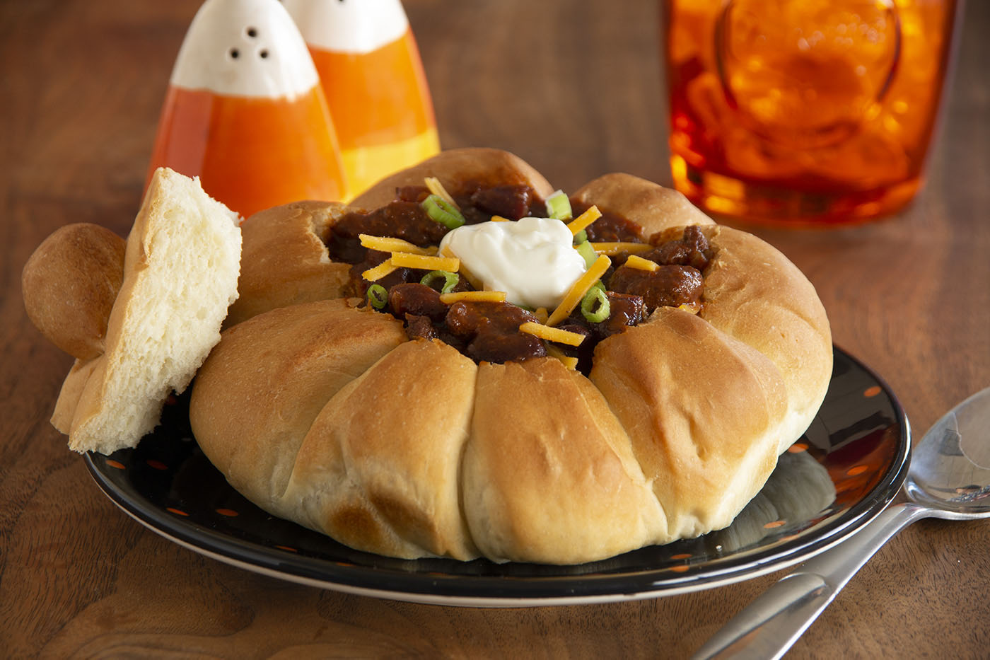 Pumpkin Bread Bowls Recipe