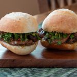 Steak and Chimichurri Sliders