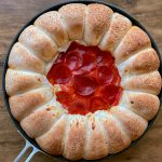 Skillet pizza dip