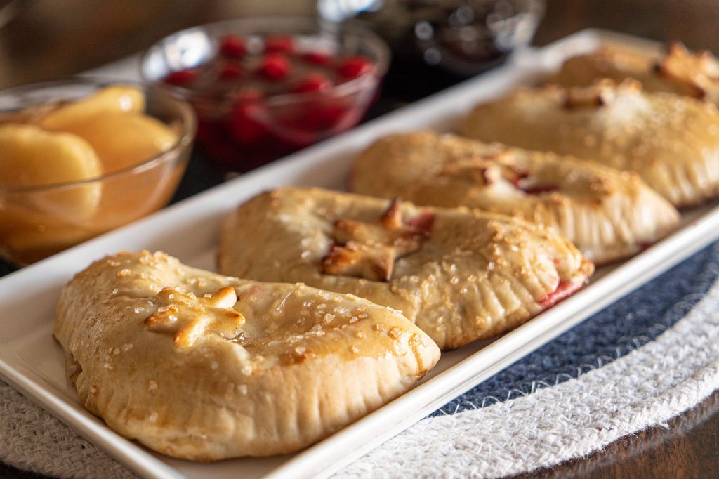 These fruit filled hand pies are a prefect treat for any party.
