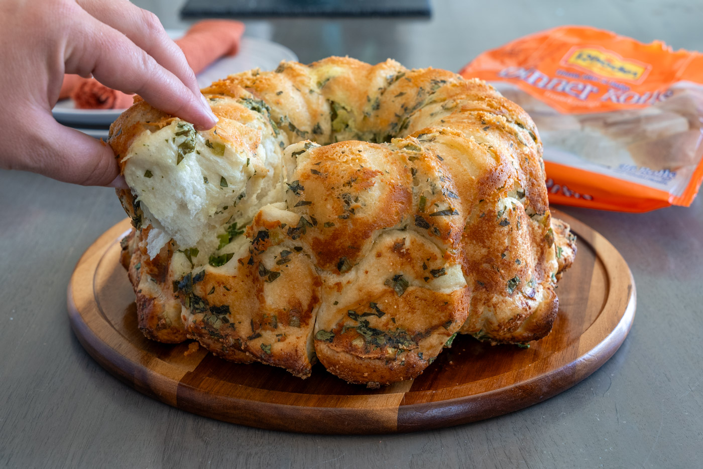 Garlic Parmesan Pull-Apart