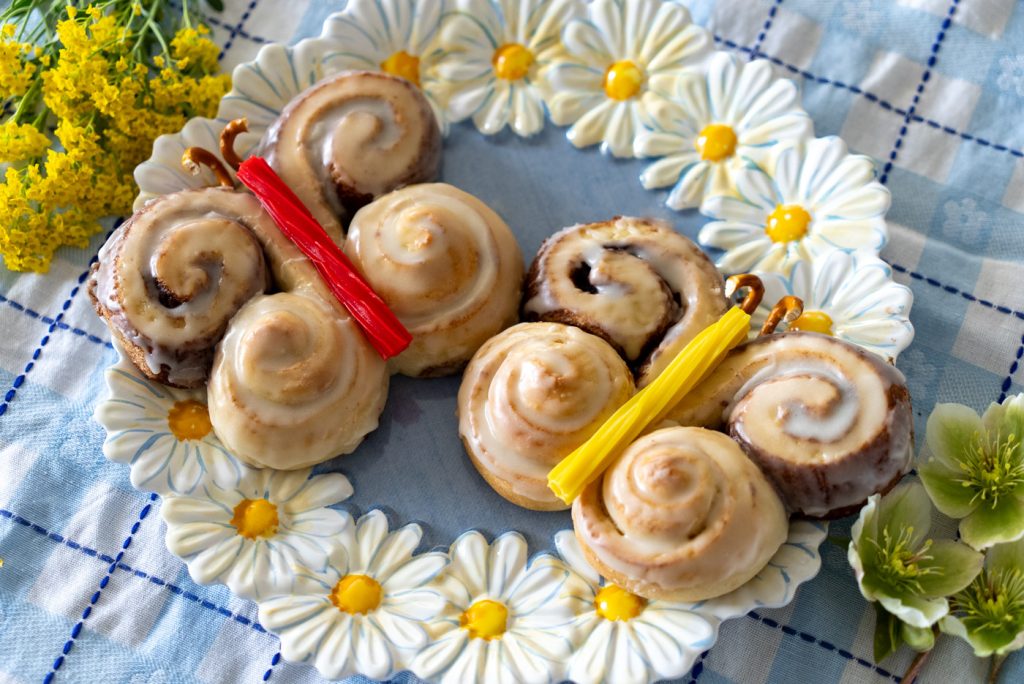 Cinnamon Roll Butterflies