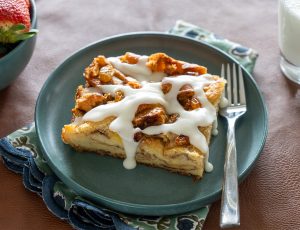 Cinnamon Roll Bread Pudding