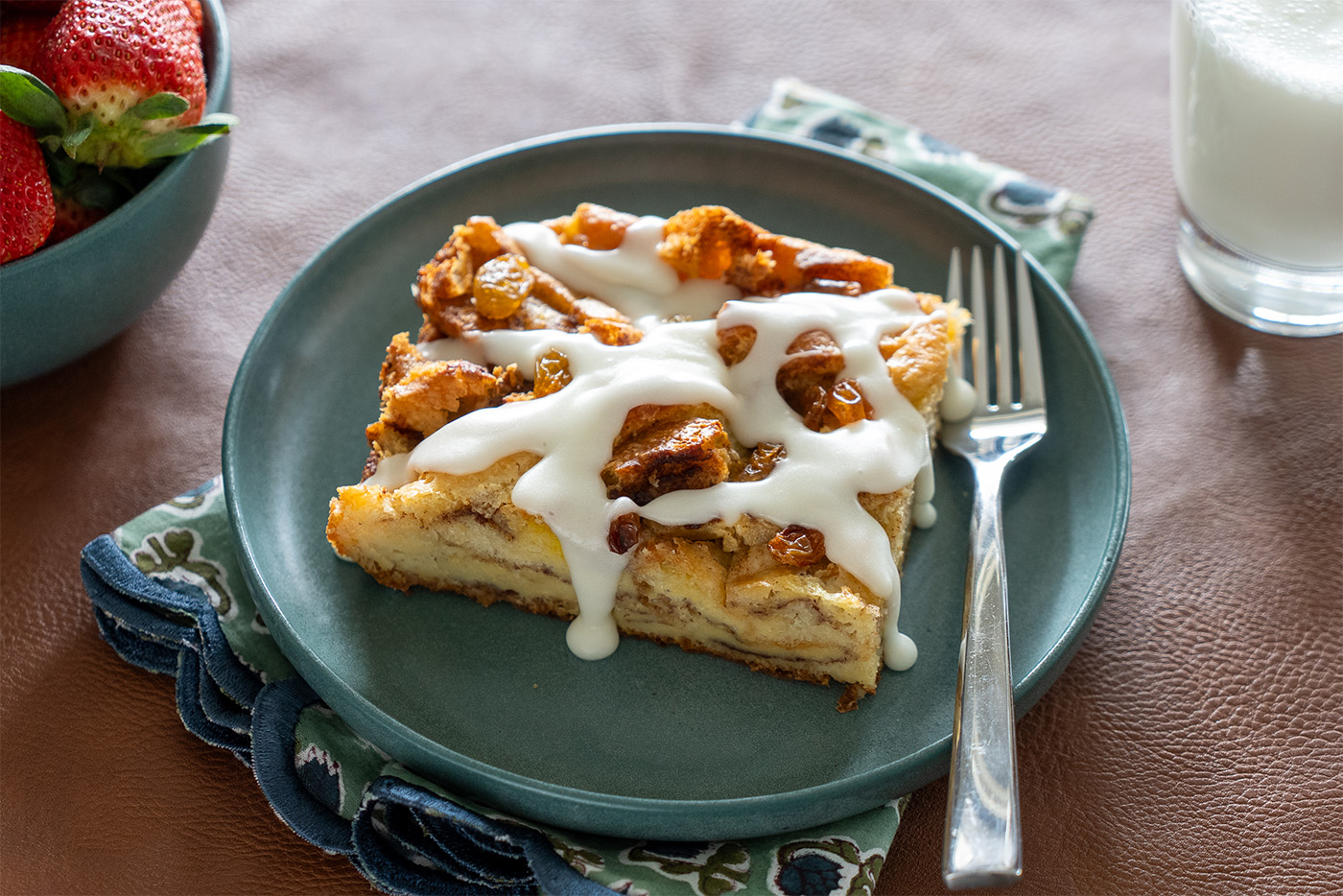 Cinnamon Roll Bread Pudding